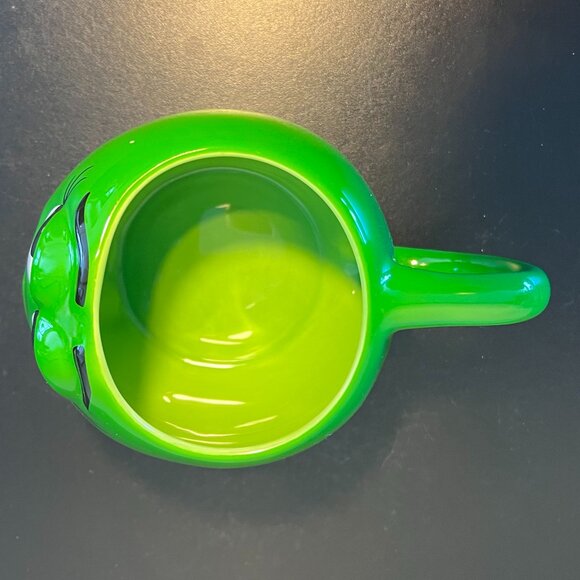 Vintage 1997 Mars M&M's .Green Anthropomorphic Spokescandy Character 3-D Mug - Picture 9 of 11